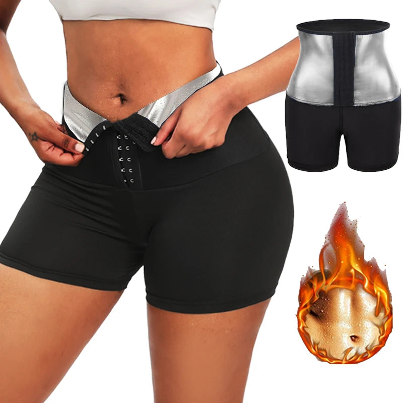 SweatFit Pro – Shorts Sauna Redutor